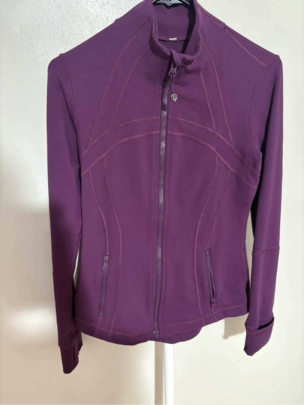 lululemon athletica Plum Full-Zip Bomber Jacket